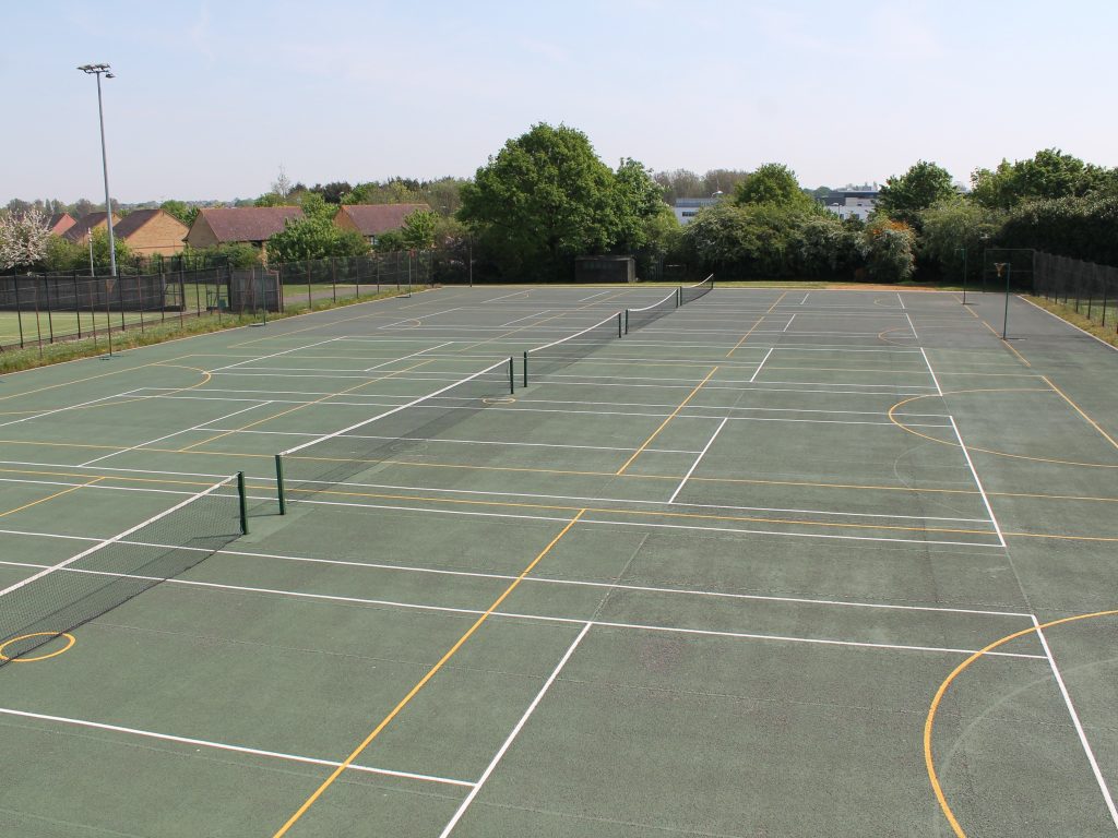 Sports Field, Netball and Tennis Courts Chelmsford County High School